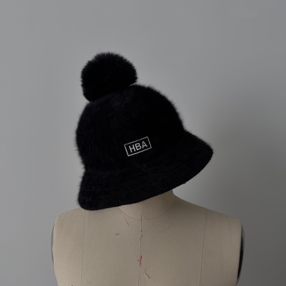 HBA X KANGOL fur bucket hat
